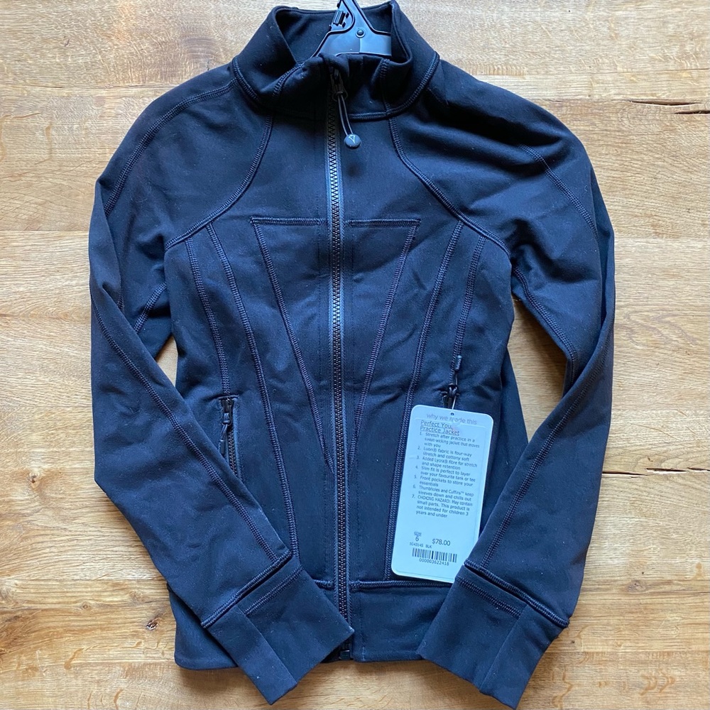 NWT “Perfect Your Practice Jacket” by Ivivva